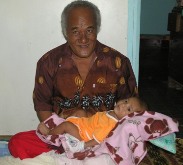 Tagisia and grandchild, 15 Dec 2003
